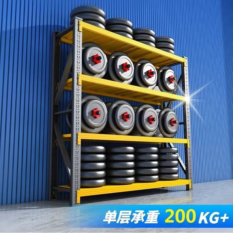 加厚仓储仓库货架多层快递便利家用多功能置物架重型展示货物铁架