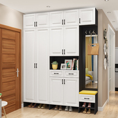 入户进门整体鞋 柜玄关柜大容量高柜客厅门厅柜隔断柜家用门口定制