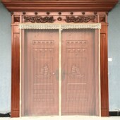 魔术贴防蚊门帘订做纱门纱窗防蝇静音家用高档磁性隔断自吸防蚊虫