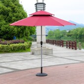 铝合金伞户外伞太阳伞庭院伞中柱伞户外雨伞沙滩伞广告伞摆摊伞