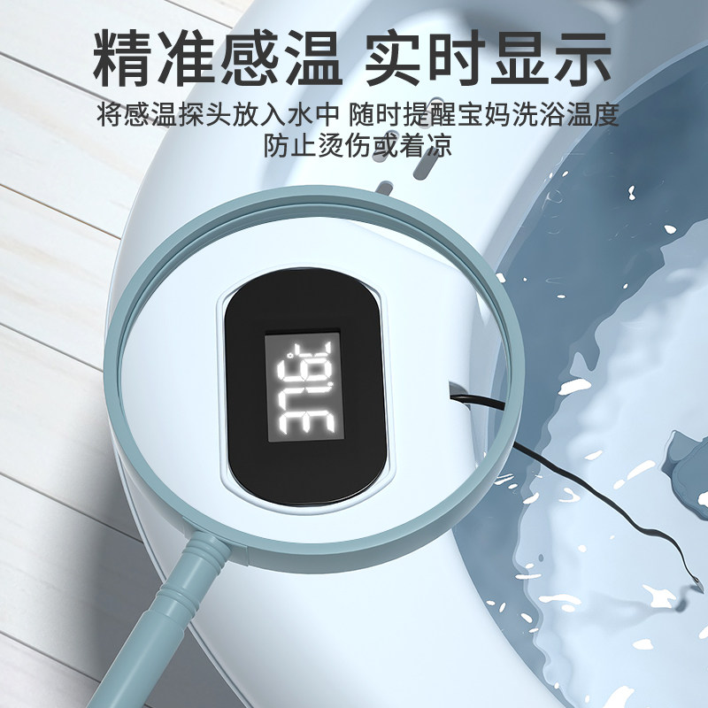 新疆包邮婴儿洗澡盆大号浴桶浴盆坐躺小孩家用宝宝可折叠新生儿,婴童用品,浴盆/浴桶,淘宝优惠券,粉丝福利购,淘宝优惠卷