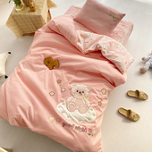 A类幼儿园被子三件套纯棉被褥六件套宝宝入园午睡专用床上用品