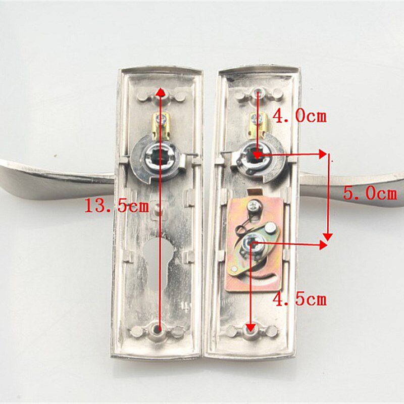 135mm孔距木门室内门锁卧室门锁房门锁单舌执手锁房门单舌锁包邮