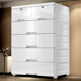 整理箱 85cm面宽塑料多层加厚收纳箱收纳柜子家用大号抽屉式