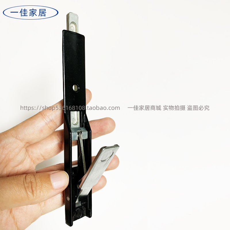 对开子母门断桥铝合金平开门推拉门窗平开窗欧标槽锌合金插销短