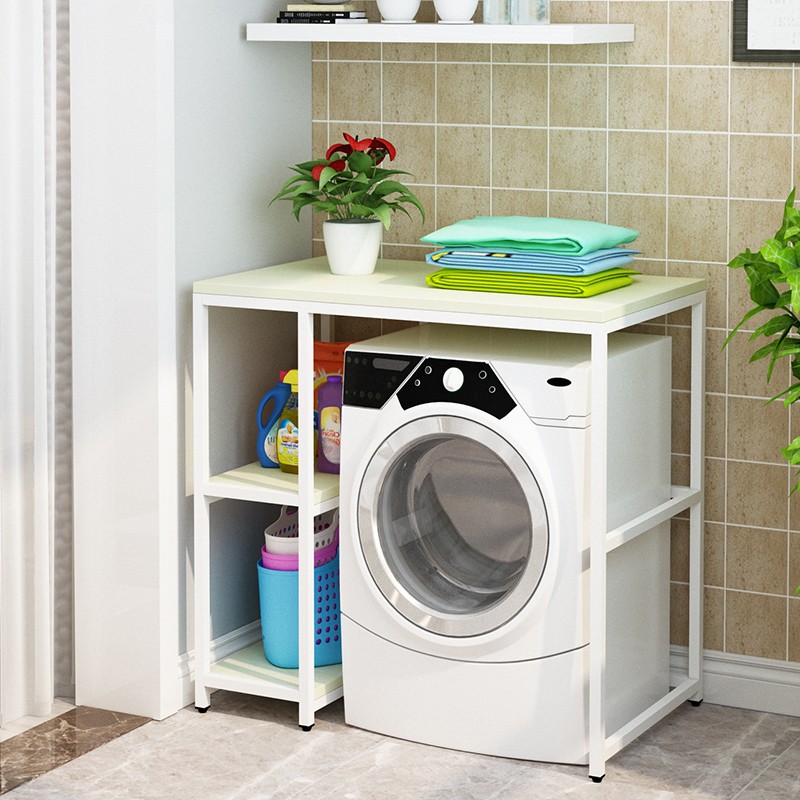 洗衣机置物架滚筒洗衣机架子落地阳台储物架卫生间架子浴室收纳架