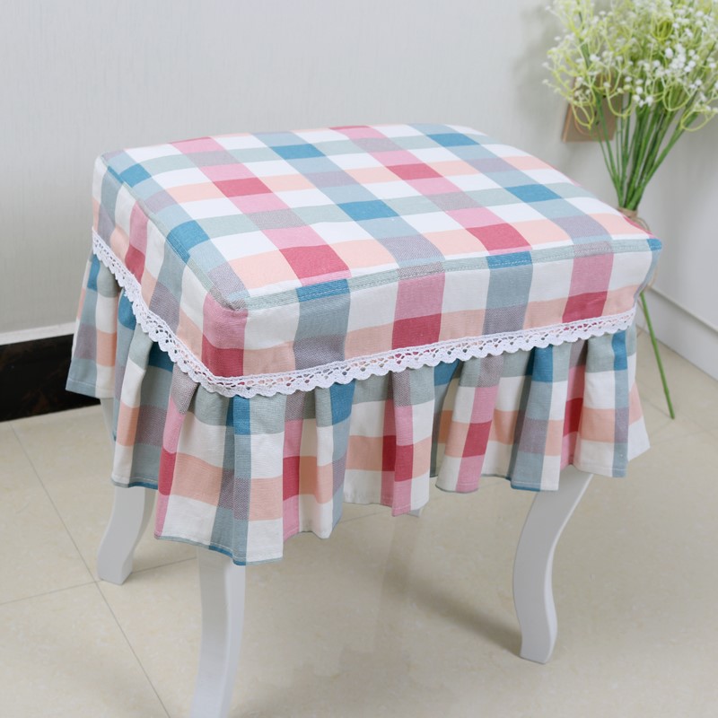 小方凳套罩圆登櫈子套罩 圆形椅子套凳子套罩方凳套罩圆凳套钢琴