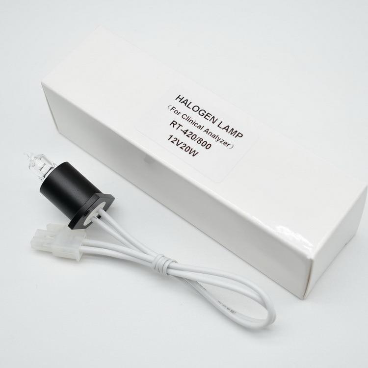 12V20W卤素灯Rayto雷杜RT-420/360/400/800生化仪灯泡钨