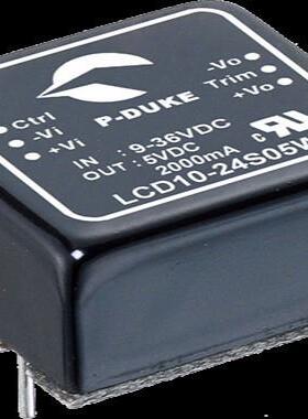 P-DUKE稳压电源模块RCD10-24S3P3W RCD10-24S05W RCD10-24S12W