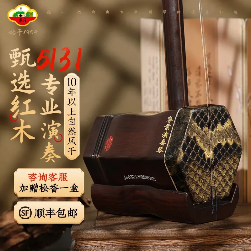 虎丘牌二胡考级专业演奏乐器5131