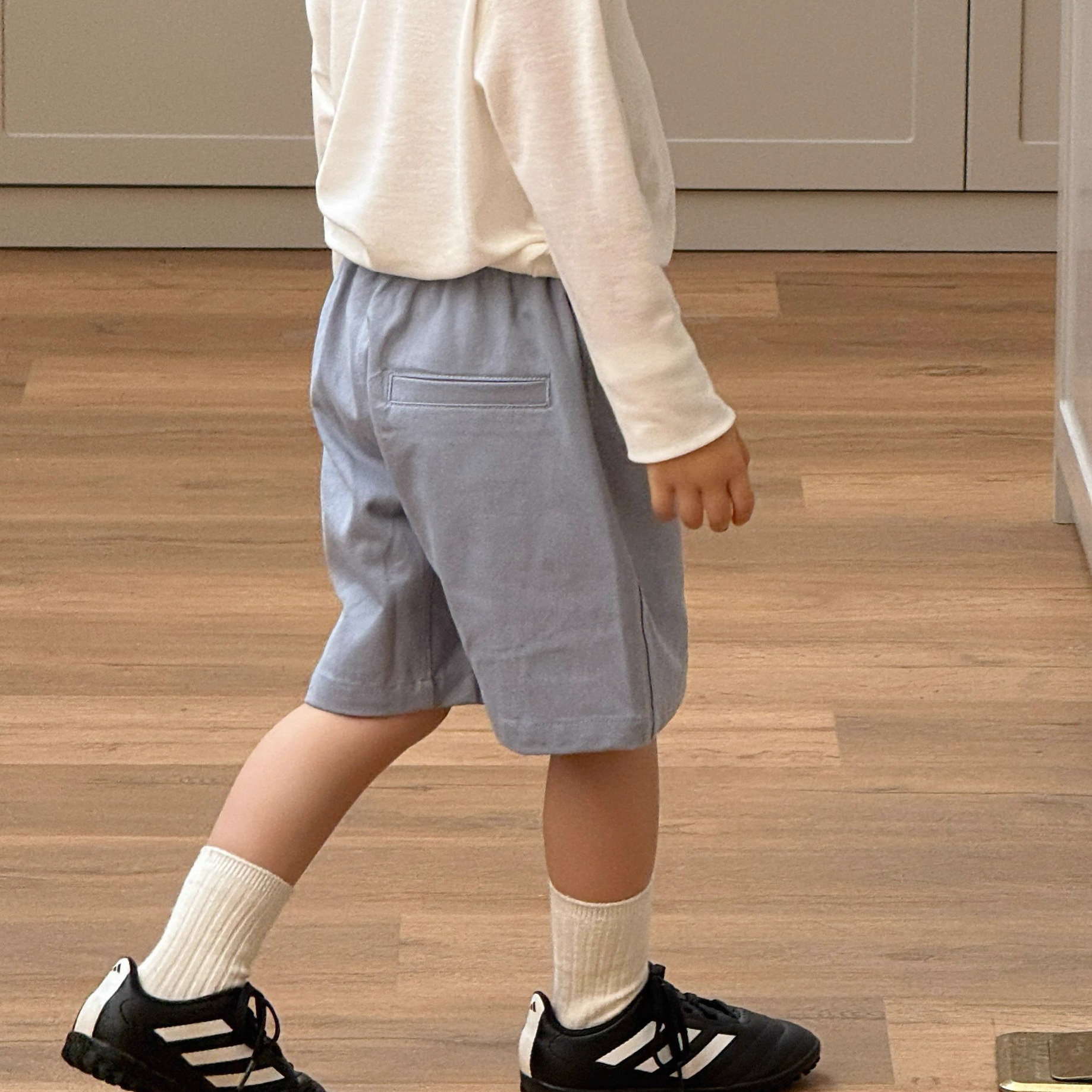 Pawm Tiger2025新款男女童夏韩版雾霾蓝纯棉日系短裤百搭休闲裤,童装/婴儿装/亲子装,裤子,淘宝优惠券,粉丝福利购,淘宝优惠卷