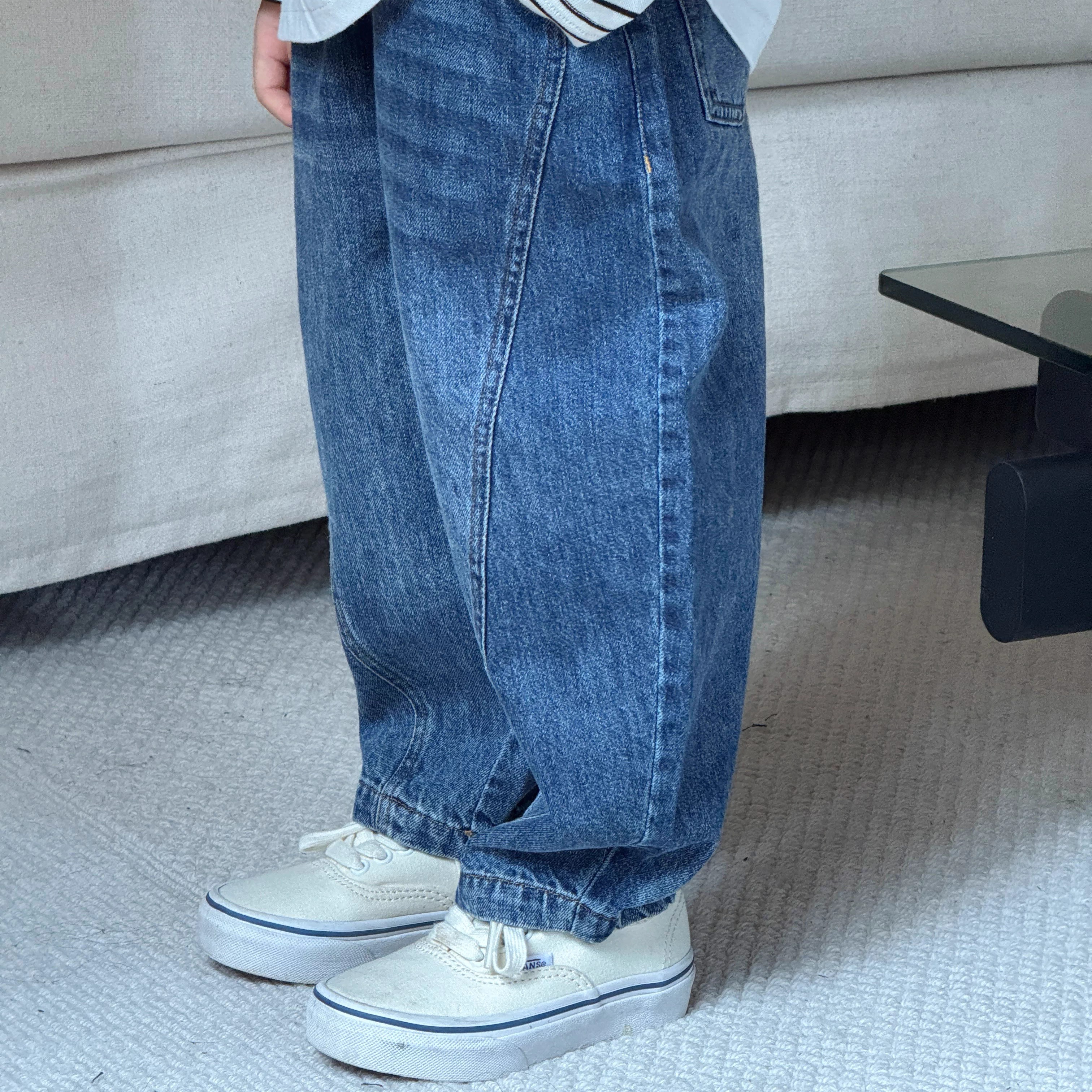 男童牛仔裤春秋款2025新款