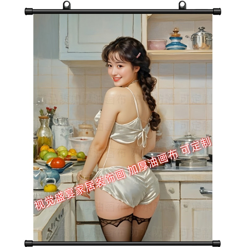 新款欧式性感美女挂画装饰画家居客厅玄关背景墙电视墙办公室装饰