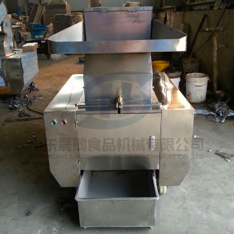 宠物饲料加工常用碎骨机 大型商用牛骨破碎 骨头颗粒设备