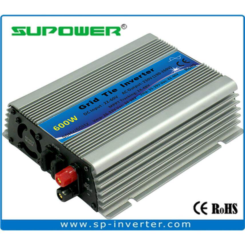 600W宽压输入22-60V太阳能微型并网家用逆变器 光伏发电逆变器