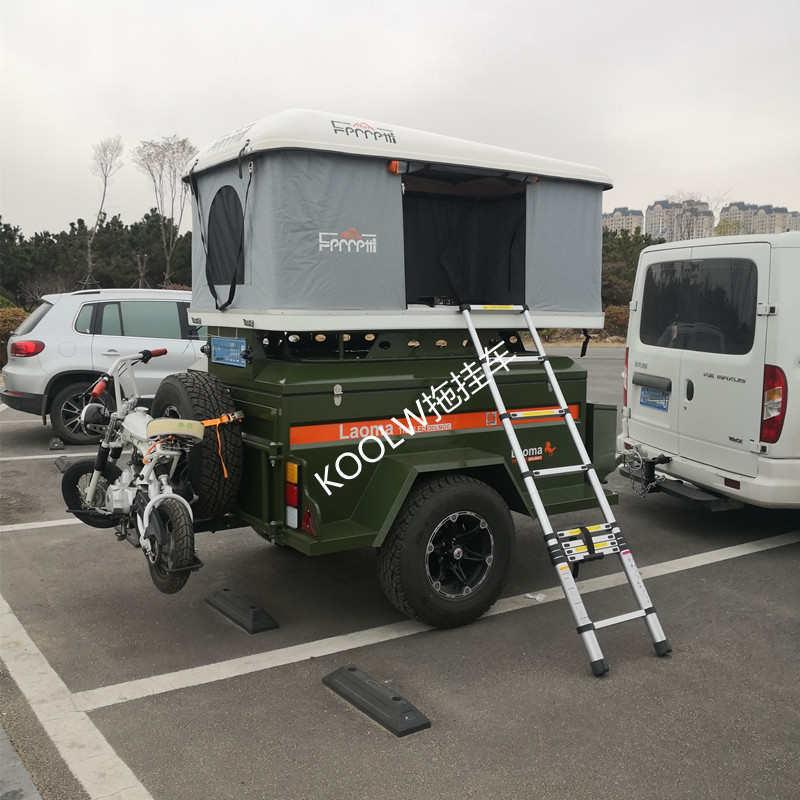 拖挂式房车越野汽车摩托车自驾游拖挂车家用后挂旅行小拖车可上牌