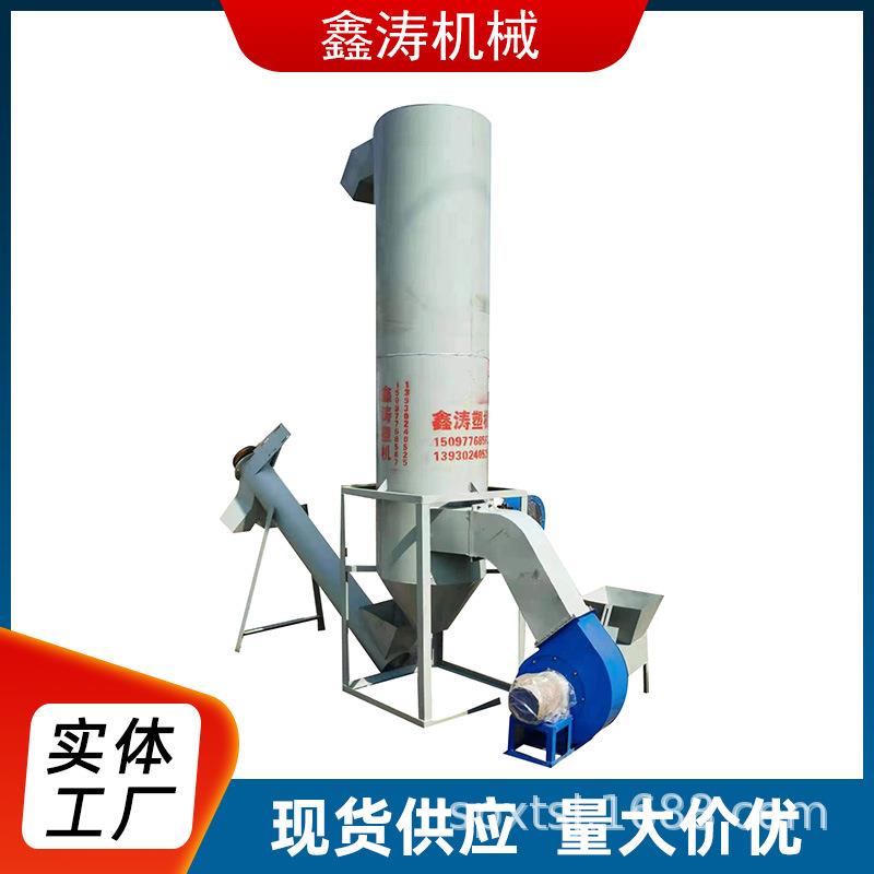 再生破碎瓶片纸屑分离风选机自动拆包脱标机PET剥纸机回收塑料瓶