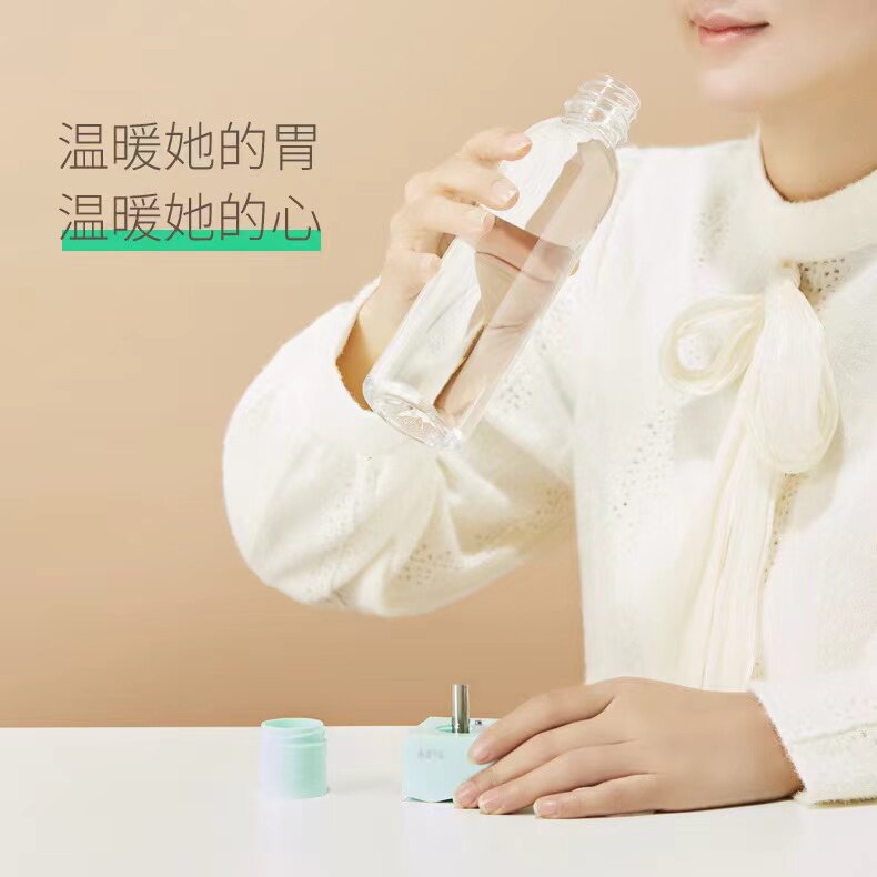 BLINBLIN合作款好秒口袋暖饮宝出行饮用水加热神器USB加热45度恒温倾倒保护防干烧设计长途出行暖水器礼物
