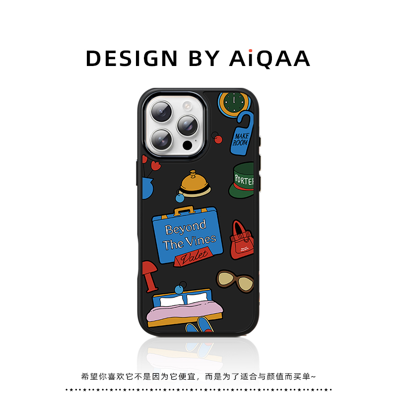 BLINBLIN琉金手机壳适用苹果16pro卡通可爱iPhone15promax皮质浮雕13小众14p情侣全包硅胶防摔手机套14pro