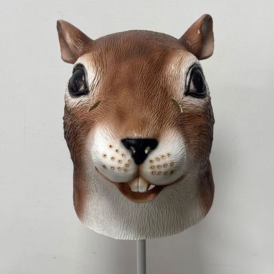 直销 动物面具 万圣节cosplay 影视道具 乳胶头套角色扮演