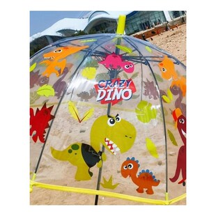 小学生上学儿童恐龙雨伞男孩女孩霸王龙幼儿园宝宝拱形伞