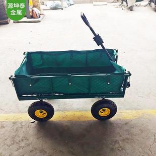 推网车快递搬运车四家轮手车市摆CED摊小推车平板车用运货夜车