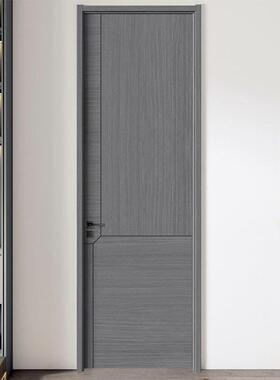 实木木门装卧室门房间免漆木门质复合音隔无漆简约室OXN内门套门