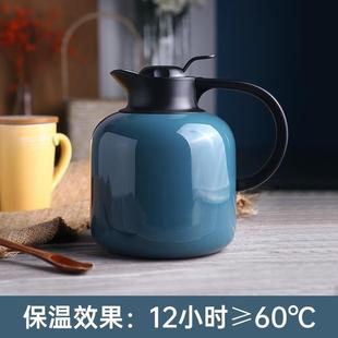 斯鲁卡保温壶家用304不锈钢保温水壶车载复古欧式