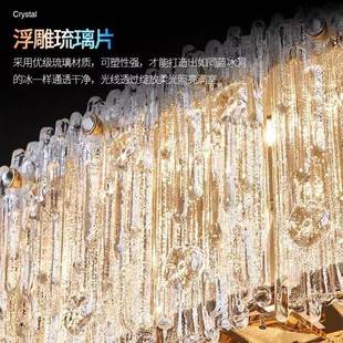 轻奢水晶灯客厅卧室吸顶灯全光谱奶油风现代简约大气主灯全屋灯具
