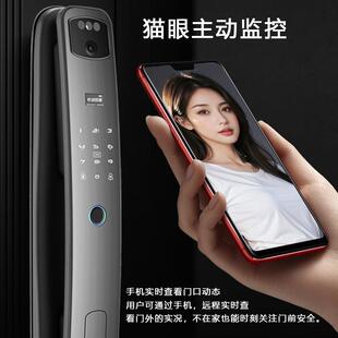 大门卡 艾莱盾B92刷自动人脸智能门锁指纹锁全家用盗防门电子密码