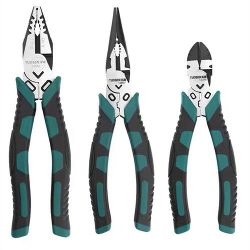 五金工具 6寸尖嘴钳 6寸斜口钳 8寸钢丝钳