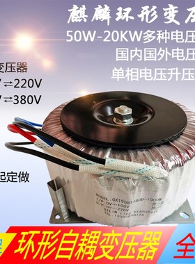 环形自耦变压器0V110V220V转380V440V200W300W400W500W110V转220V