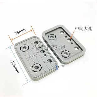 CNC加工中心吸盘胶皮吸附块胶垫木工胶圈豪迈 机械配件140*115*17