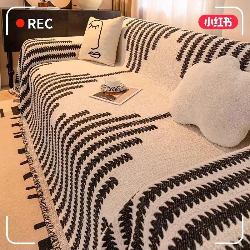 2024新款沙发盖布巾高级感四季通用加厚全包套罩防滑沙发套罩坐垫