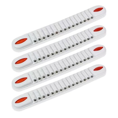 4条装 新款汽车用前后保险杠防撞胶条保护贴车载车身房管处装饰条