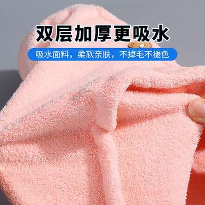 德国性速干发帽超强吸水浴帽加厚