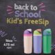 Freesip Cup kids owala 16OZ Drinking Stainless Steel