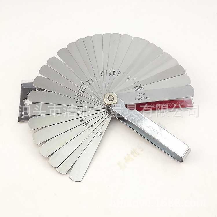 塞尺100Bx32公英制0.03-1mm0.001-0.040inch89A32间隙规厚薄片