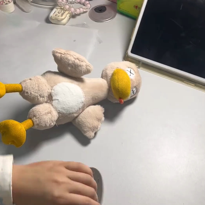 拼好鸭盐水鸭可磁吸拆分玩偶南京特产毛绒娃娃玩具潮流送礼