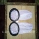 手孔圈布套 套 喷砂手套胶圈帆布一体 喷砂机袖 小型喷砂机布护套