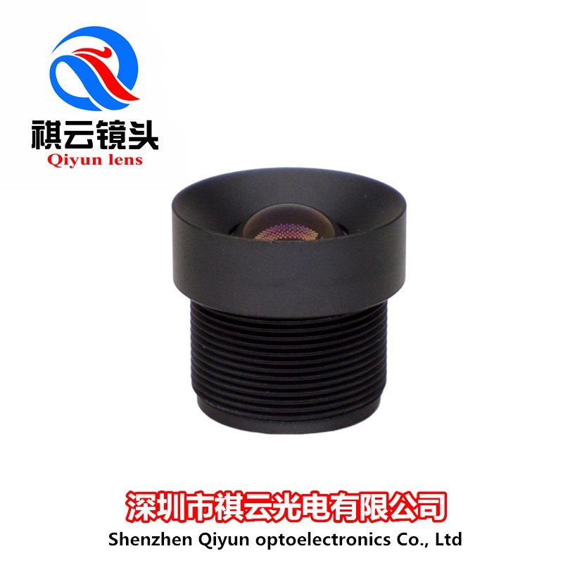 6mm无畸变镜头500万像素1/2.5英寸M12接口无畸变人脸识别扫描镜头
