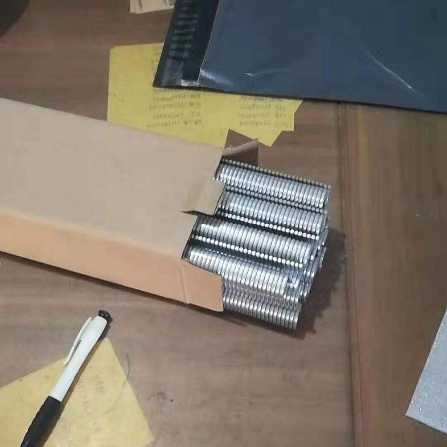 厂家直供猪牛羊肉封口气动拉紧打卡机配套U810型铝卡扣