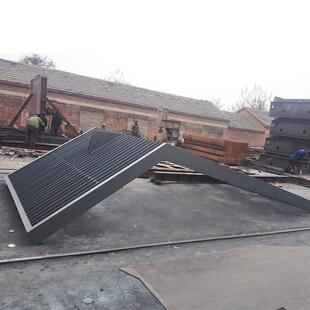 拦污栅 喷锌防腐不锈钢清污格栅钢制泵站水利人工拦污格栅