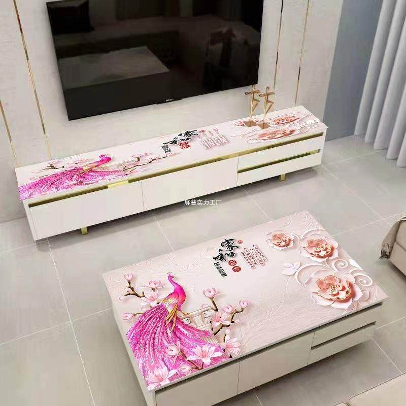 茶几桌布防水防油软玻璃定 制盖布pvc印花加厚电视柜长方形桌垫,电子元器件市场,其它元器件,淘宝优惠券,粉丝福利购,淘宝优惠卷