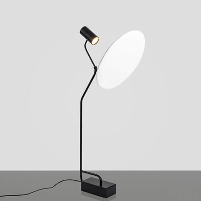 后现代简约创意时尚落地灯雷达投影落地灯会所样板间落地灯