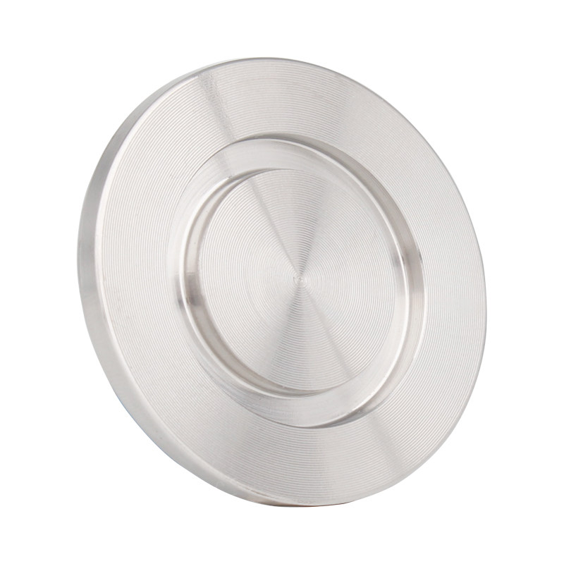 304不锈钢盲板真空快装法兰堵片快开卡箍盲盖卡盘快接堵板kf16/25