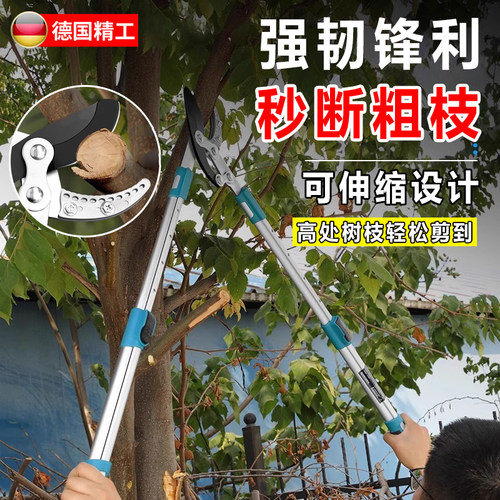 德国粗枝剪修剪树枝剪刀果树修枝大力剪省力园林剪树枝专用强力剪