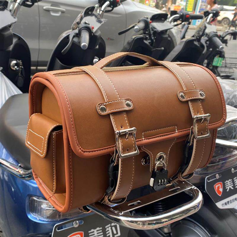 摩托车电动车后尾包踏板车弯梁车复古太子车后尾架包挂包通用。