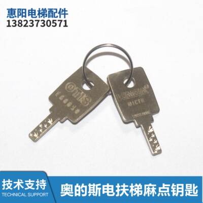 GAA177HR1开关全新配件扶梯麻点钥匙CA4 506电源锁EG0050/EG0001