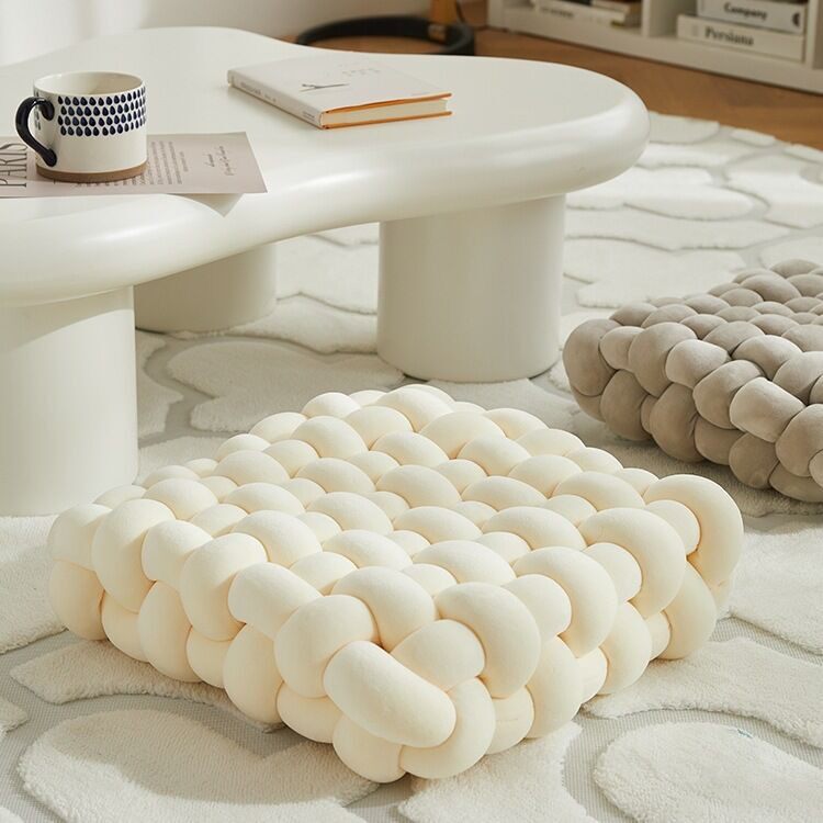 编织屁股坐垫屁垫抱枕沙发靠枕靠垫椅子座垫腰枕地上蒲团懒人卧室